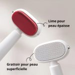 PediClean - Grattoir pédicure 2-en-1 pour des pieds doux et nets - Occamarket