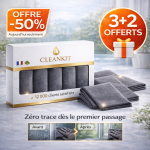 Lot de 5 Chiffons Nanofibre Haute Performance – Brillance Parfaite Sans Effort - Occamarket