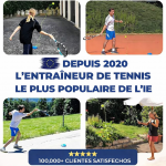 Entraîneur de Tennis avec Balle Rebondissante – Entraînez-vous Même Seul - Occamarket