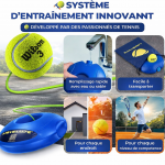 Entraîneur de Tennis avec Balle Rebondissante – Entraînez-vous Même Seul - Occamarket