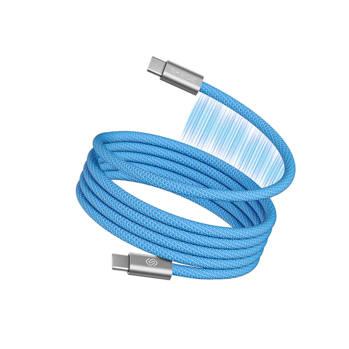 luxo7-37286-1 MagCable Câble Magnétique Anti-Nœuds pour Charge Rapide et Pratique - Occamarket