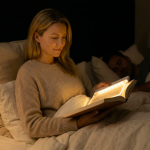 Lampe de Lecture LUMALIT™ – Éclairage Doux Idéal pour Lire la Nuit - Occamarket