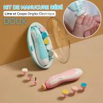Lime et coupe‑ongles électrique doux pour bébés et enfants - Occamarket
