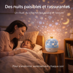 Lampe Projecteur Étoilé – Endormissement Facile & Ambiance Relaxante - Occamarket