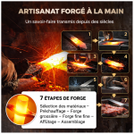Couteau Japonais Haut de Gamme – Tranchant Parfait & Durable - Occamarket