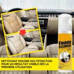 Nettoyant mousse multi surfaces pour voiture et maison - Occamarket