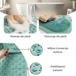 FootGrip™ – Le tapis 2-en-1 antidérapant qui nettoie et masse vos pieds sans effort - Occamarket