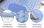 FootGrip™ – Le tapis 2-en-1 antidérapant qui nettoie et masse vos pieds sans effort - Occamarket