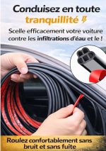 Joint de Porte Auto – Isolation Sonore & Protection Anti-Poussière-5M - Occamarket