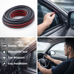 Joint de Porte Auto – Isolation Sonore & Protection Anti-Poussière-5M - Occamarket