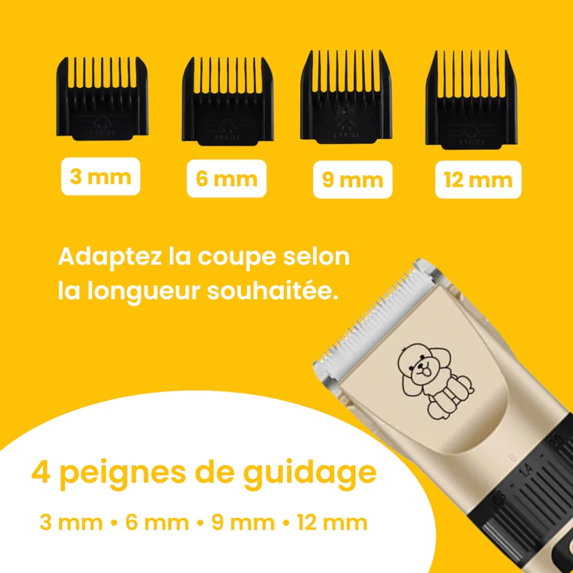 luxo7-37822-1 PETCARA - Set de toilettage professionnel pour chiens et chats - Occamarket