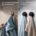 Pack Crochets Ventouse Premium – Accrochez Tout Sans Outils - Occamarket