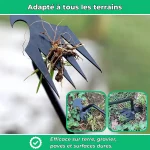 Désherbeur 4 Griffes en Acier — Arrachez les racines une bonne fois pour toutes - Occamarket