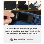 Ceinture Sans Boucle Invisible – Confort Absolu Sans Pression sur le Ventre - Occamarket