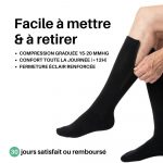 Bas De Contention Zippés - ConfortZip - Occamarket