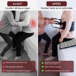 Coussin de transfert d'assistance au lit avec poignées - Occamarket