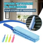 Brosse Nettoyante en Microfibres pour Stores et Persiennes - Occamarket