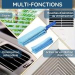 Brosse Nettoyante en Microfibres pour Stores et Persiennes - Occamarket