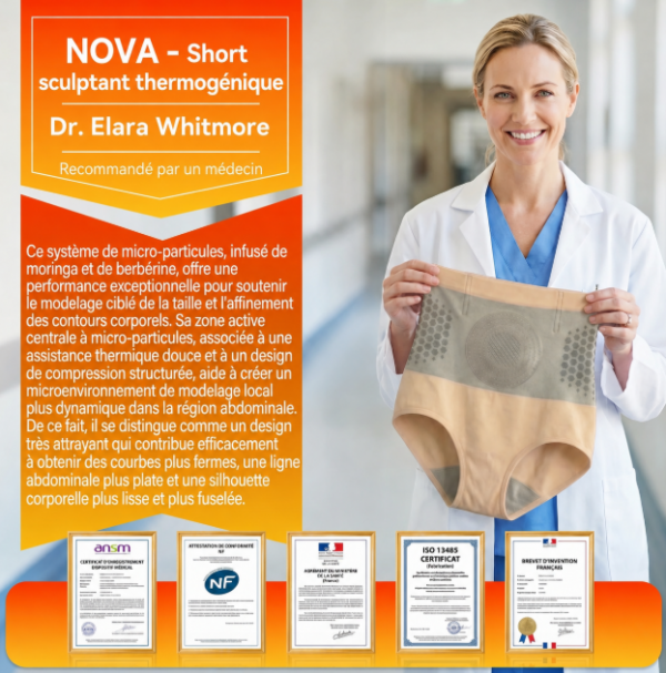 NOVA - Short sculptant thermique - Occamarket