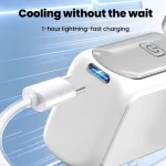 Mini ventilateur portable de poche USB-C avec ecran digital - Occamarket