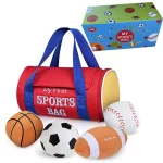 Ensemble de jouets sensoriels bébé 6-12 mois Yokibo en peluche abeille (nid d’abeille) avec 5 accessoires – Image 10