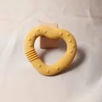 Anneau de dentition en silicone 2024 en forme de cœur – Sans latex, BPA – Âge 0-2 ans – Image 13