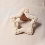 Anneau de dentition en silicone 2024 en forme de cœur – Sans latex, BPA – Âge 0-2 ans – Image 7