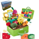 Ensemble de jouets sensoriels bébé 6-12 mois Yokibo en peluche abeille (nid d’abeille) avec 5 accessoires – Image 20