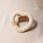 Anneau de dentition en silicone 2024 en forme de cœur – Sans latex, BPA – Âge 0-2 ans – Image 16