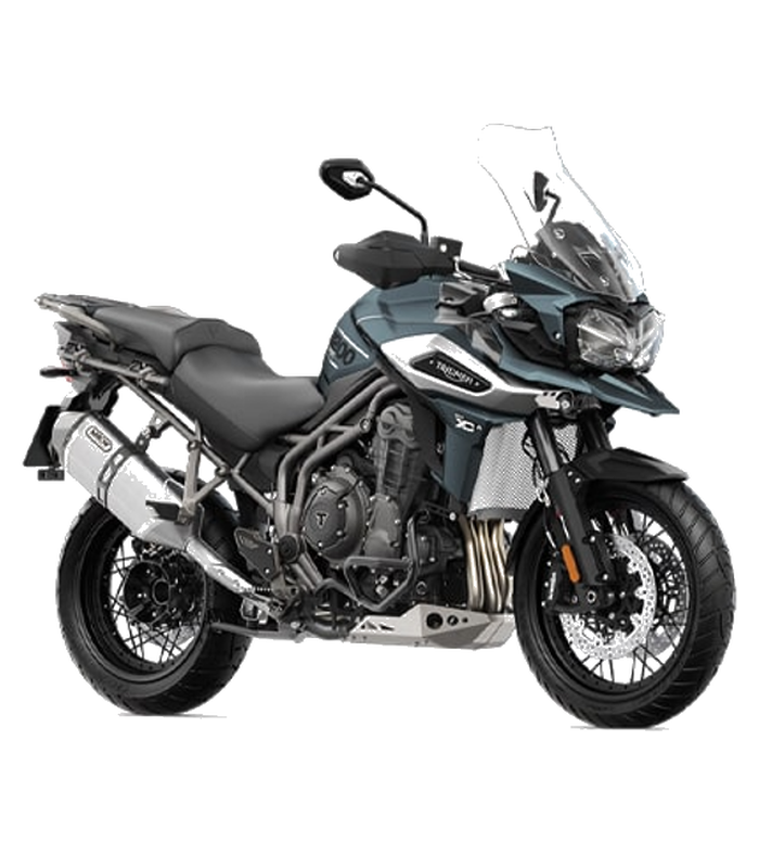 Moto sur fond blanc