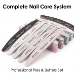 Limes à Ongles Professionnelles Épaisses 100/180 – Set d'Outils de Manucure pour Salon – Image 3