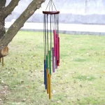 Carillon à Vent en Aluminium - Décoration Extérieure pour Jardin, Terrasse et Balcon