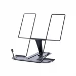 Simple Metal Reading Stand Stable and Not Easy To Collapse Foldable and Adjustable Bookshelf Portable Music Score Stand – Image 6