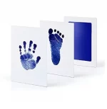 Kit d'Empreintes de Main et de Pied pour Nouveau-Né – Tampons Encreurs, Cadre Photo Souvenir, Cadeau de Naissance – Image 7