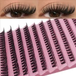 Cils Individuels MJ 8-16mm 200pcs – Extension de Cils DIY Effet Naturel, Volume en Touffes