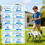 Chien Robot IA Interactif avec Télécommande - Danse, Chante et Répond à la Voix – Image 6