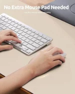 Large Mouse Pad,Office Desk Mat, Leather Desk Pad Protector, Non-Slip PU Leather Desk Blotter, Laptop Desk Pad – Image 3