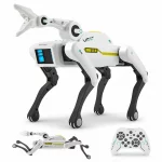 Chien Robot IA Interactif avec Télécommande - Danse, Chante et Répond à la Voix
