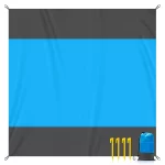 Tapis de Plage et Pique-Nique XXL - Imperméable, Anti-Sable, Séchage Rapide avec Piquets – Image 9