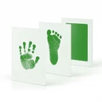 Kit d'Empreintes de Main et de Pied pour Nouveau-Né – Tampons Encreurs, Cadre Photo Souvenir, Cadeau de Naissance – Image 14