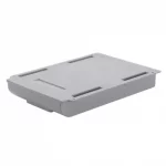 1pc White SelfAdhesive Storage Drawer Box Makeup Pencil Tray Desk Hidden Under Desk Stand Self-adhesive Under-drawer Storage Box – Image 9