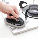 Éponge Magique Gomme Nettoyante avec Manche – Cuisine, Salle de Bain, Anti-Rouille – Image 4