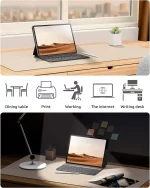 Large Mouse Pad,Office Desk Mat, Leather Desk Pad Protector, Non-Slip PU Leather Desk Blotter, Laptop Desk Pad – Image 6